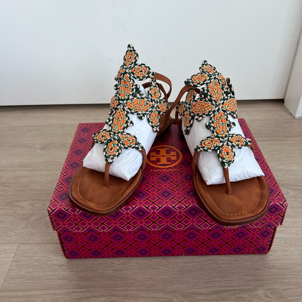 Tory Burch designer Beaded Sandals